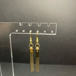 Elegant Gold Dangle Earrings